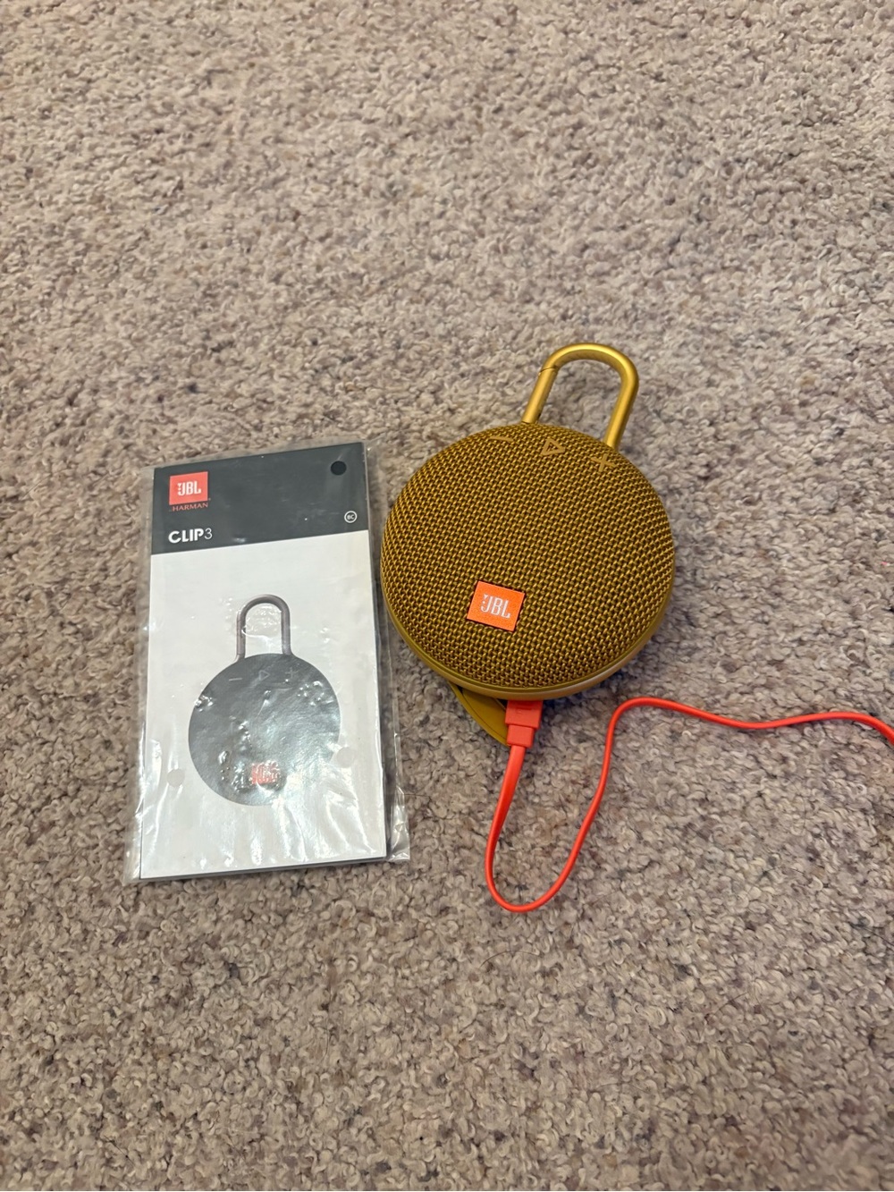 JBL Clip 3 - Portable Bluetooth Speaker Wireless Bluetooth Streaming